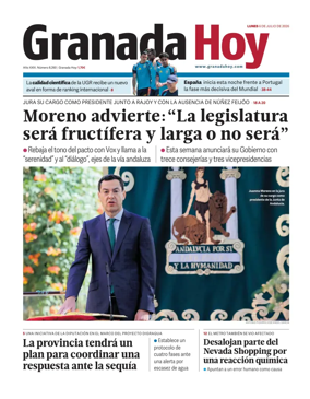 Cover of Granada Hoy