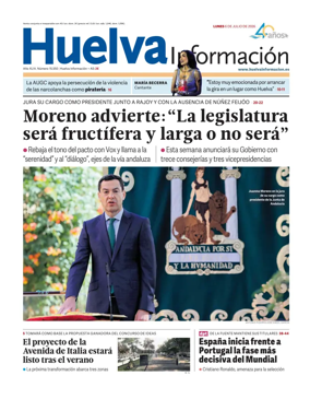 Cover of Huelva Informacion