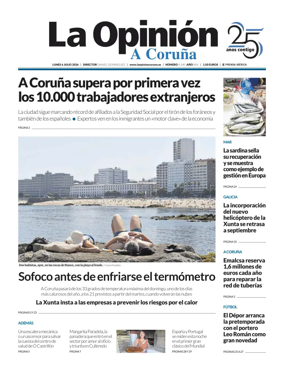 Cover of La Opinion de A Coruna