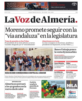 Cover of La Voz de Almeria