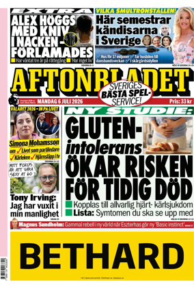 Cover of Aftonbladet