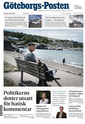 Cover of Goteborgs-Posten