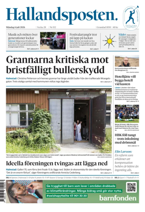 Cover of Hallandsposten
