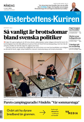 Cover of Vasterbottens-Kuriren