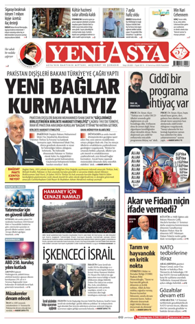 Cover of Yeni Asya
