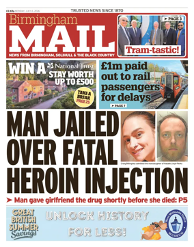 Cover of Birmingham Mail