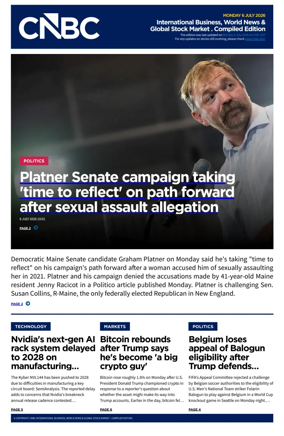 Cover of CNBC