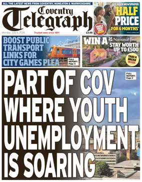 Cover of Coventry Telegraph