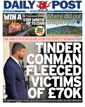 Cover of Daily Post (North Wales)