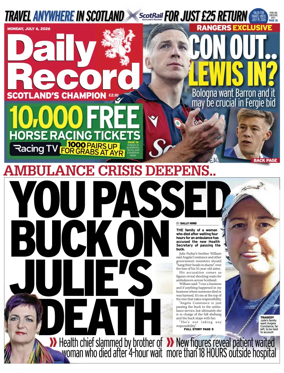 Cover of Daily Record