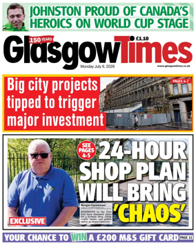 Cover of Glasgow Times