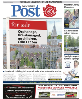 Cover of Lancashire Evening Post