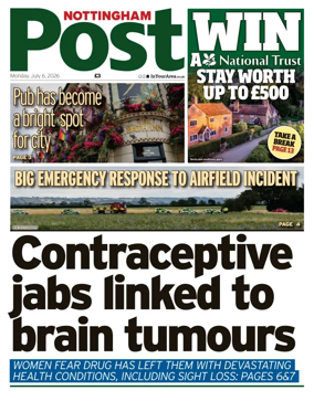 Cover of Nottingham Post