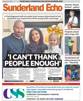Cover of Sunderland Echo