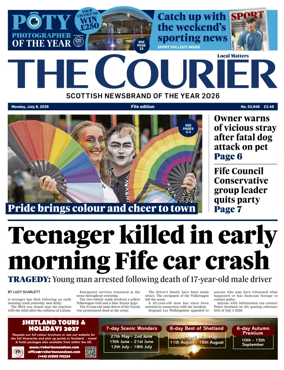 Cover of The Courier & Advertiser (Fife Edition)