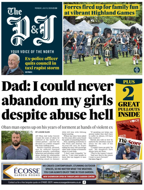 Cover of The Press and Journal (Inverness Highlands and Islands)