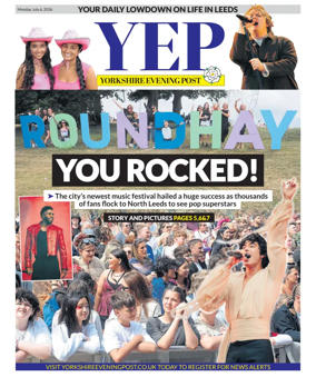 Cover of Yorkshire Evening Post