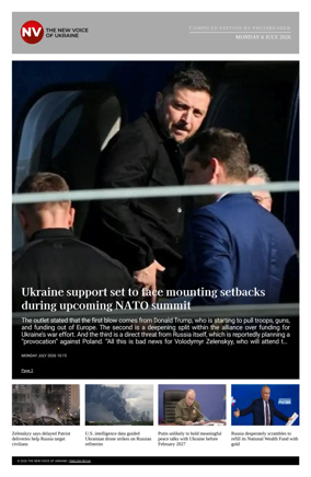 Cover of The New Voice of Ukraine