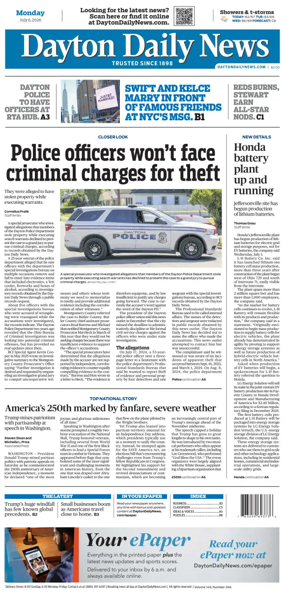 Cover of Dayton Daily News