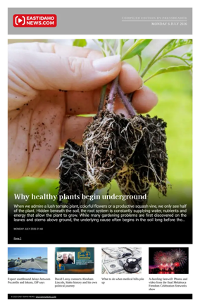 Cover of East Idaho News