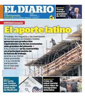 Cover of El Diario