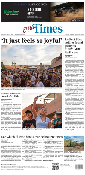 Cover of El Paso Times