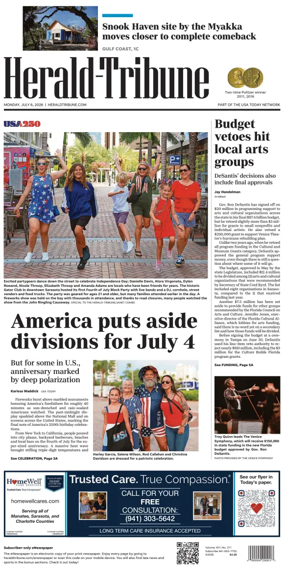Cover of Herald-Tribune