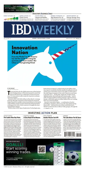 Cover of Investor's Business Daily