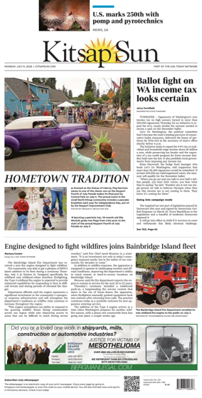 Cover of Kitsap Sun