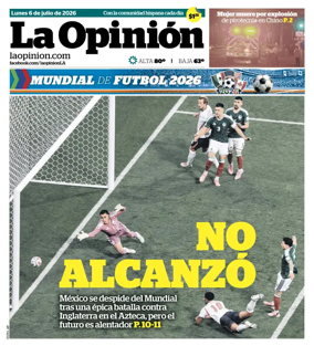 Cover of La Opinion