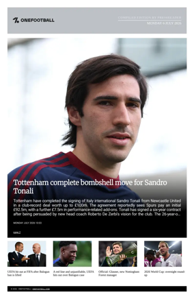 Cover of OneFootball - Compiled Edition