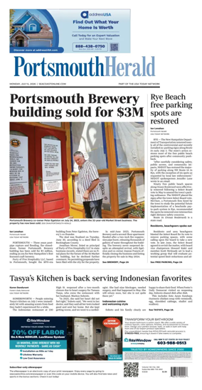 Cover of Portsmouth Herald