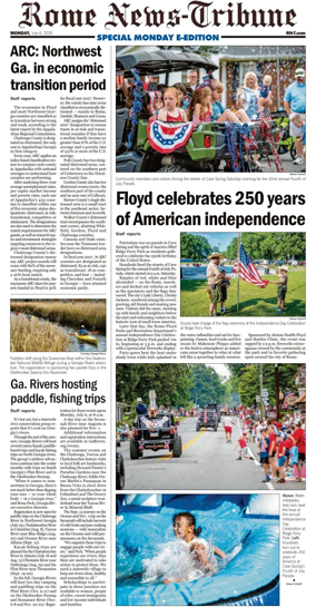 Cover of Rome News-Tribune