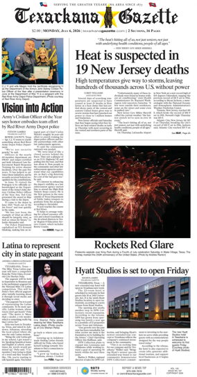 Cover of Texarkana Gazette