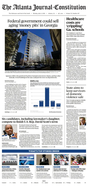 Cover of The Atlanta Journal-Constitution