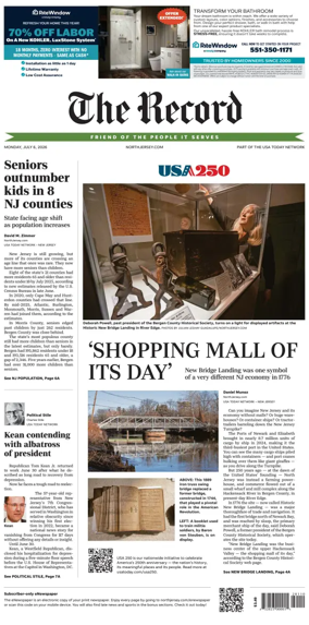 Cover of The Bergen Record
