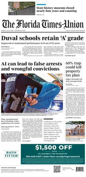 Cover of The Florida Times-Union