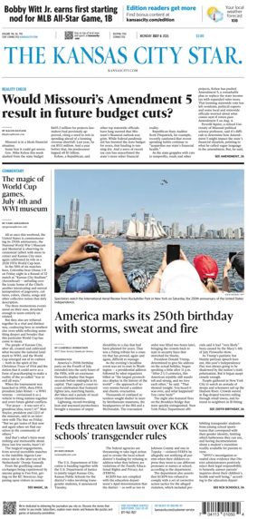 Cover of The Kansas City Star