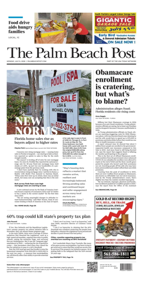 Cover of The Palm Beach Post