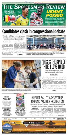 Cover of The Spokesman-Review (Spokane)
