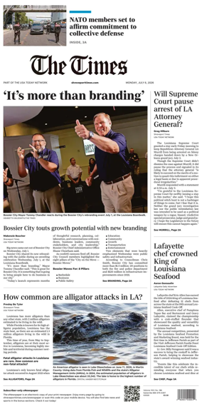 Cover of The Times (Shreveport)