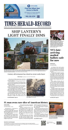 Cover of Times Herald-Record