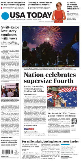 Cover of USA TODAY US Edition