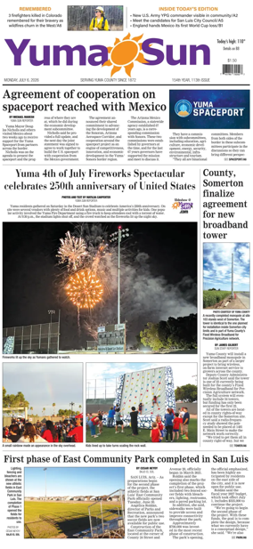 Cover of Yuma Sun