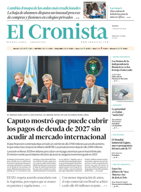 Cover of El Cronista