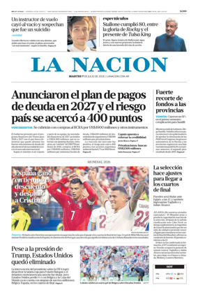 Cover of La Nacion