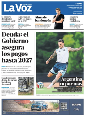 Cover of La Voz del Interior