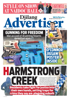 Cover of Geelong Advertiser
