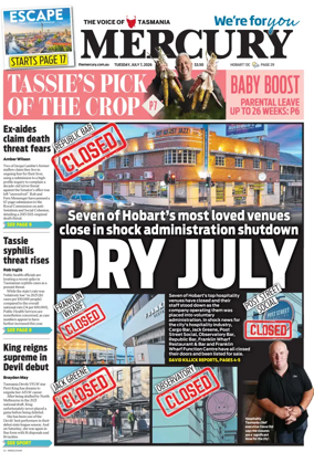 Cover of Mercury (Hobart)