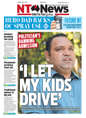 Cover of NT News